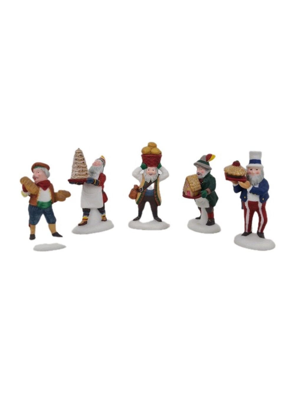 Department 56 North Pole Accessory Early Rising Elves Set of 5 Figures 56369